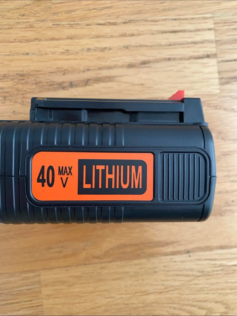 LBX4040 40V Rechargeable Lithium-Ion Battery Pack - Black with Red Accent